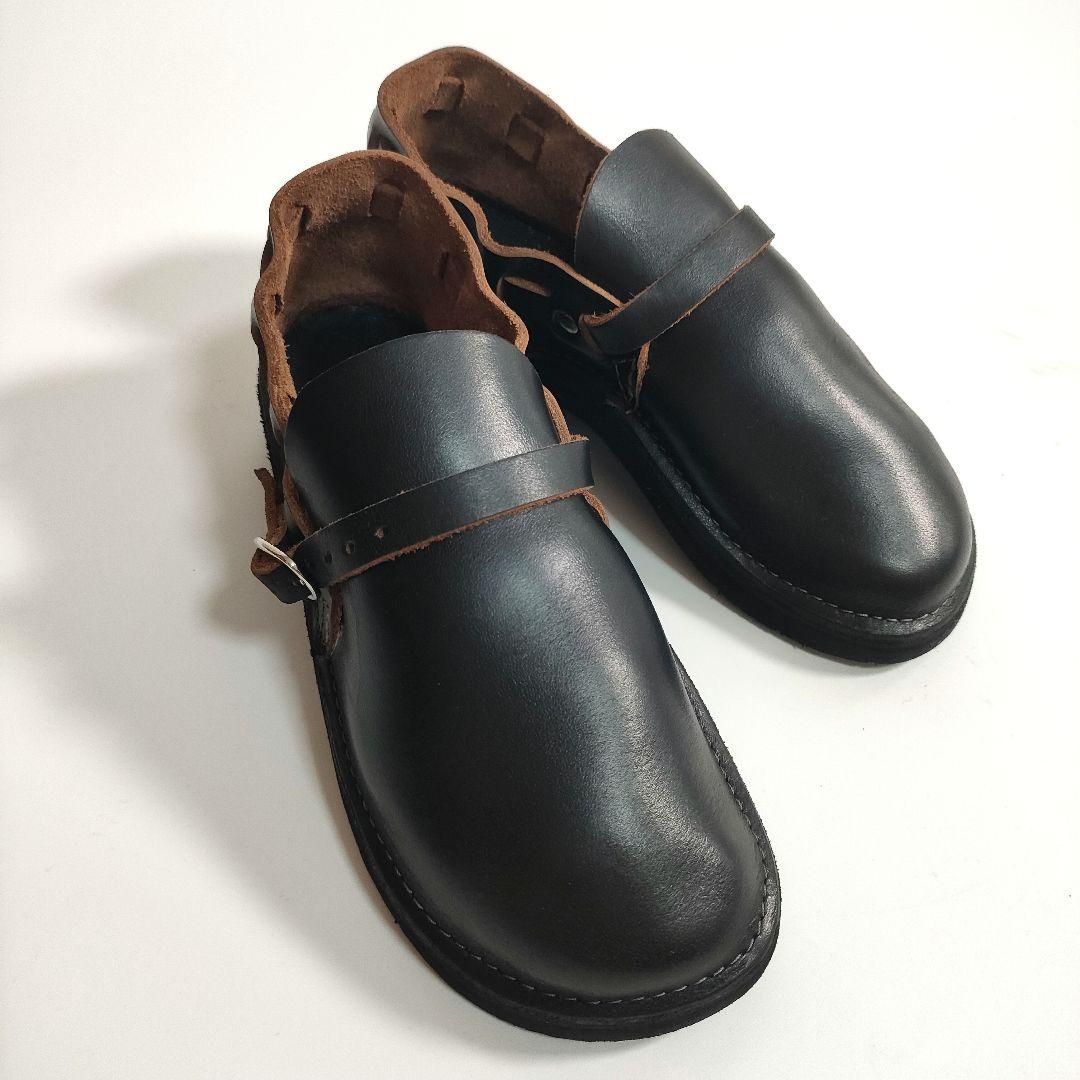 Fernando Leather ミドルイングリッシュ ブラック サイズ6