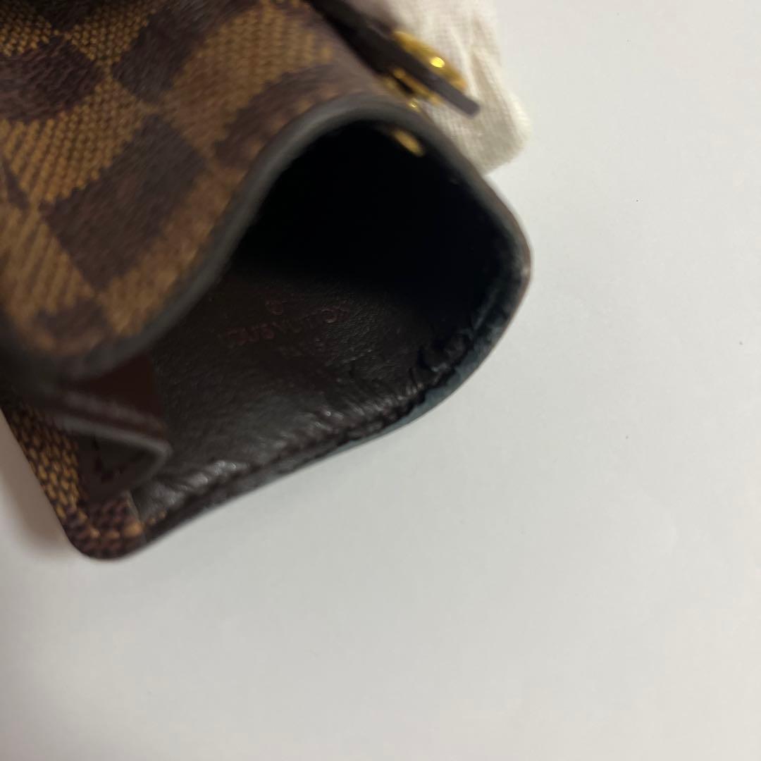 LOUIS VUITTON ルイヴィトン クロシェットPM エベヌ キーケース