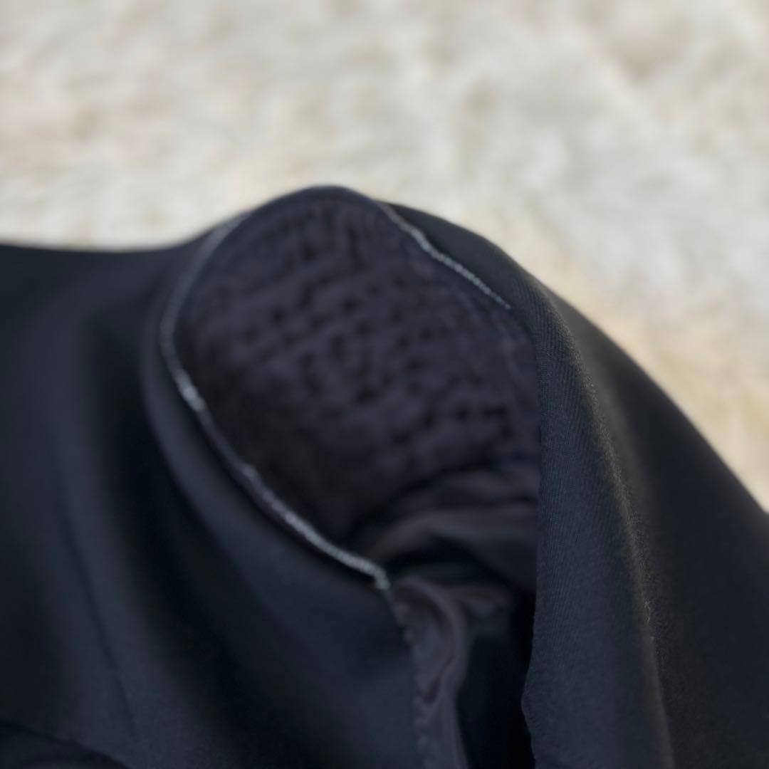 イヴサンローラン　ノーカラージャケット　肩パッド入り