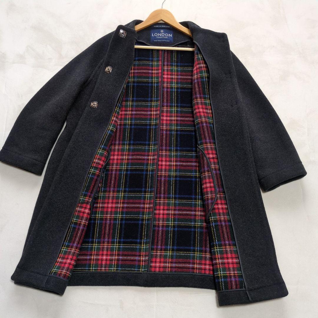 LONDOM TRADITION　ロンドントラディション　ノーカラーコート