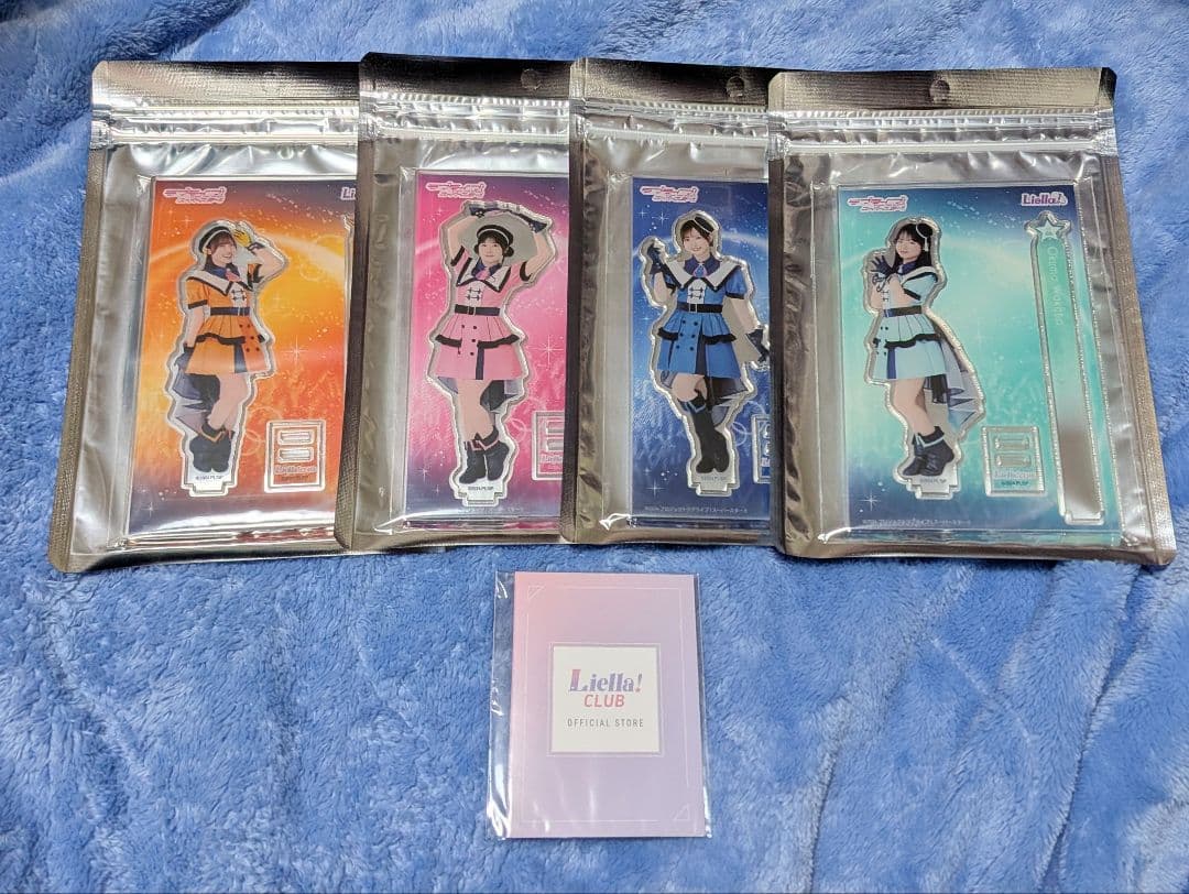 Liella! CLUB アクスタ　伊達さゆり　岬なこ　青山なぎさ　大熊和奏