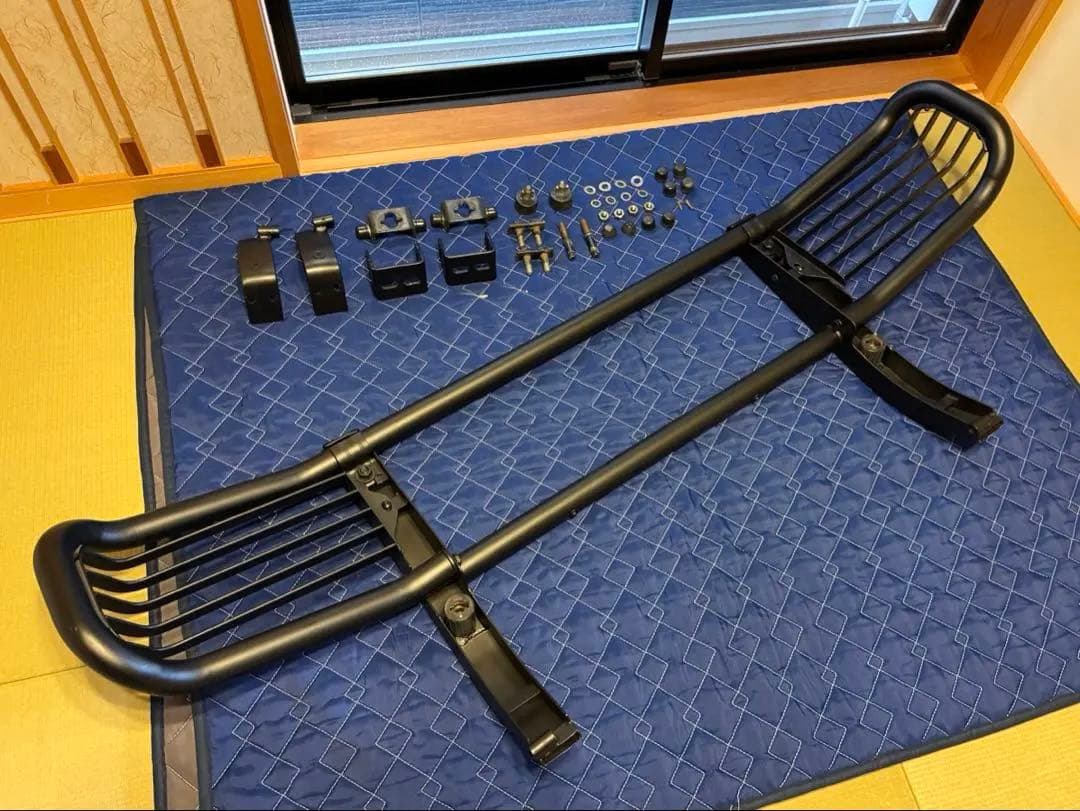 メルセデスベンツ /W463 /ゲレンデ /グリルガード /美品(ブラック塗装)