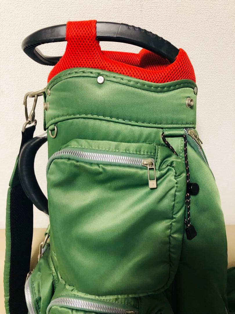 【送料込み】廃盤希少　大人気　オノフ キャディバッグ グリーン　OB0422