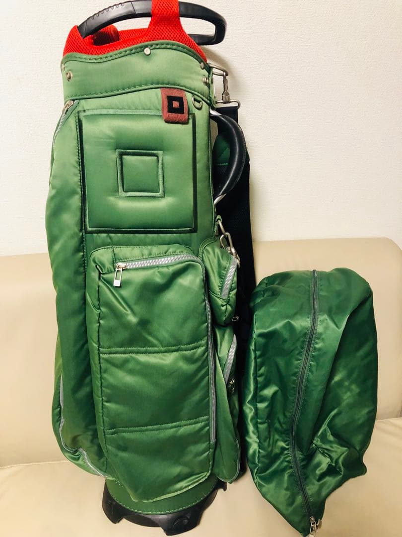 【送料込み】廃盤希少　大人気　オノフ キャディバッグ グリーン　OB0422