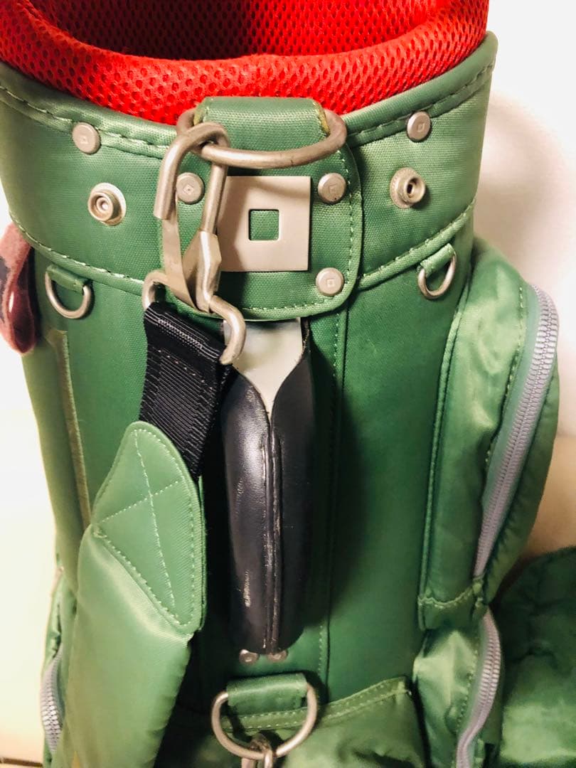 【送料込み】廃盤希少　大人気　オノフ キャディバッグ グリーン　OB0422