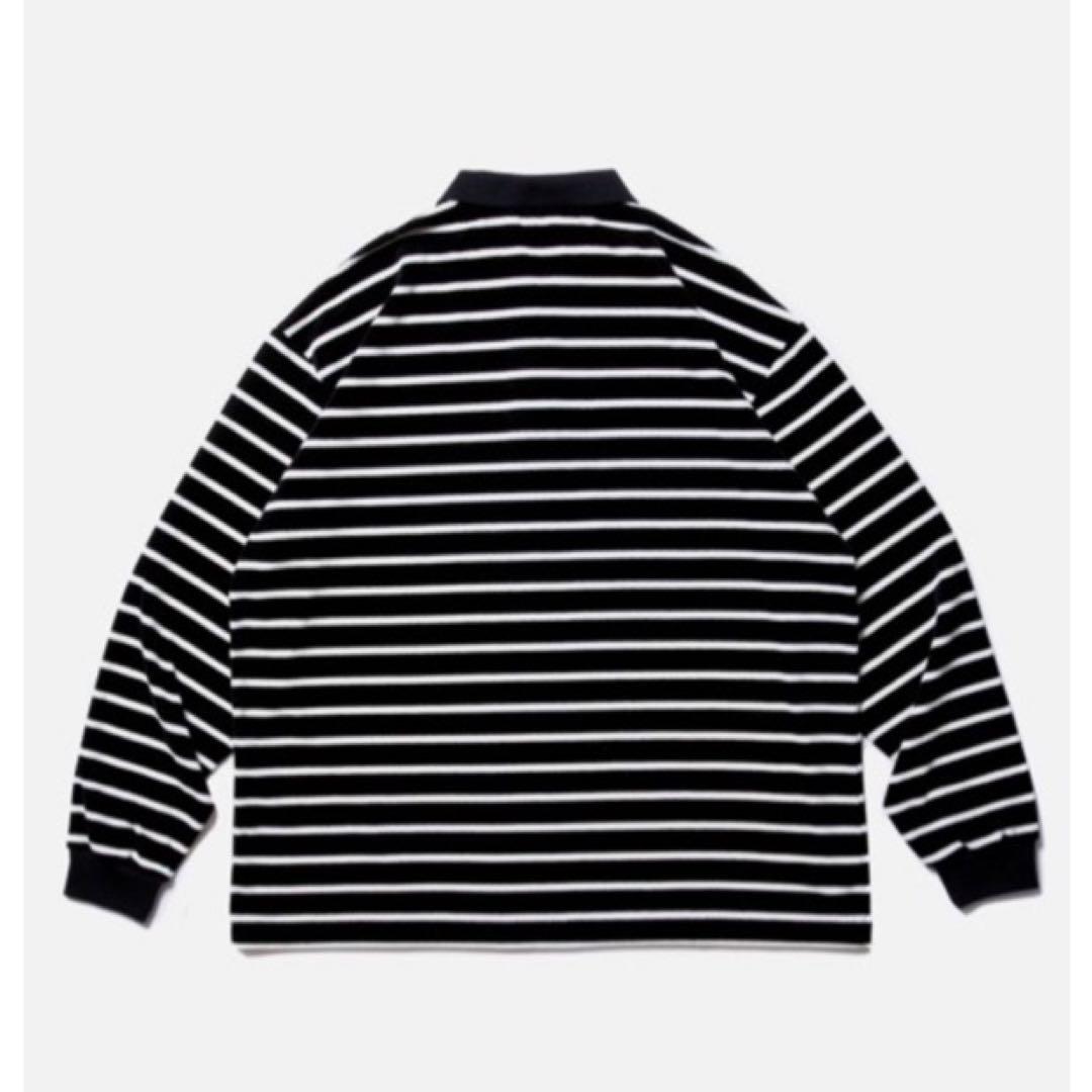 cootie productions ベロアロングスリーブポロシャツ　Sサイズ