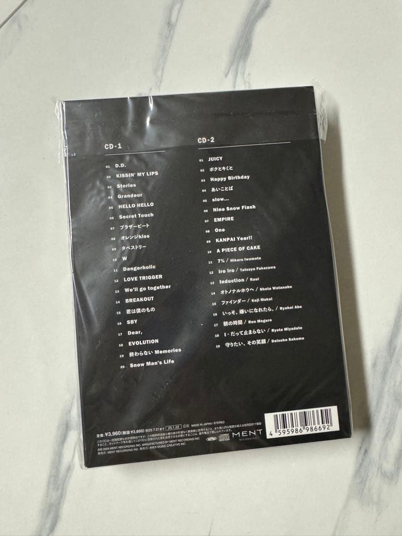 Man THE BEST初回盤A+B（DVD）+通常盤 3枚セット