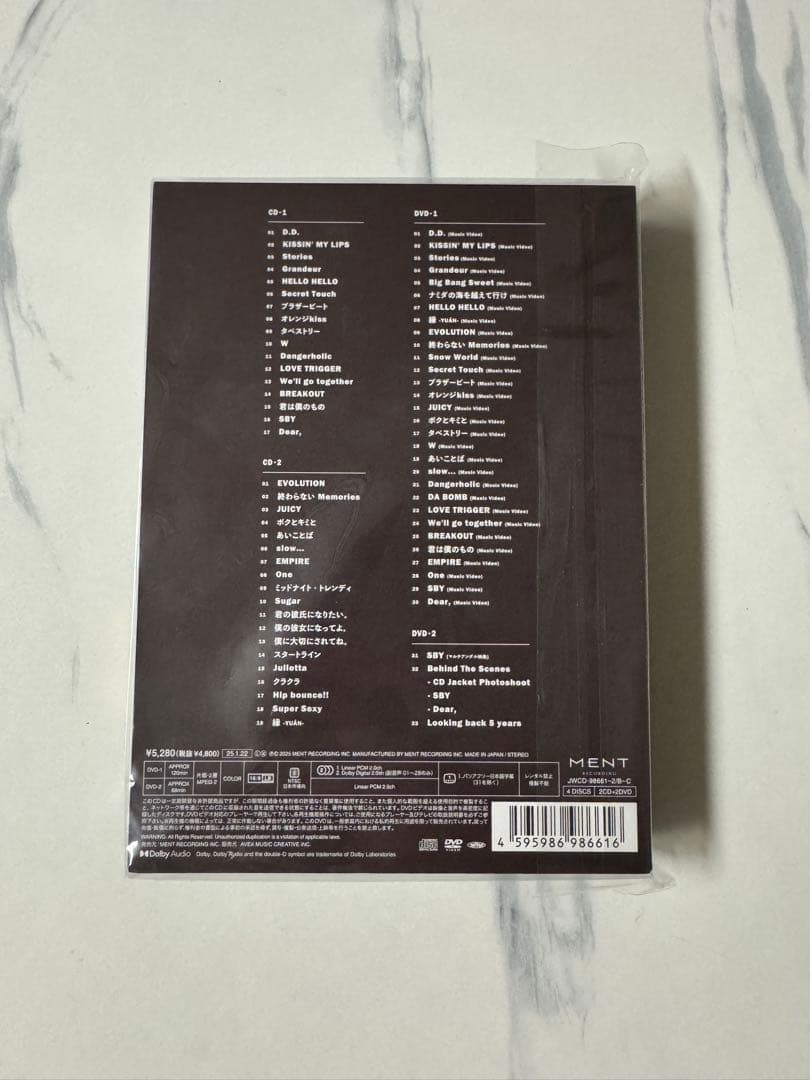 Man THE BEST初回盤A+B（DVD）+通常盤 3枚セット