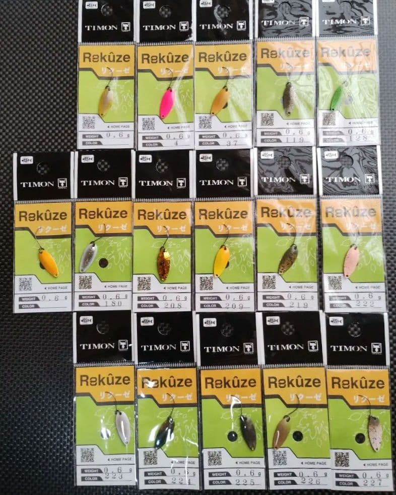 TIMON ティモン リクーゼ０.６ｇスプーン再塗装品含む新品 １６個セット