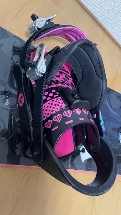 head138センチ　スノーボードセット　ビンディングfur デッキパッド付