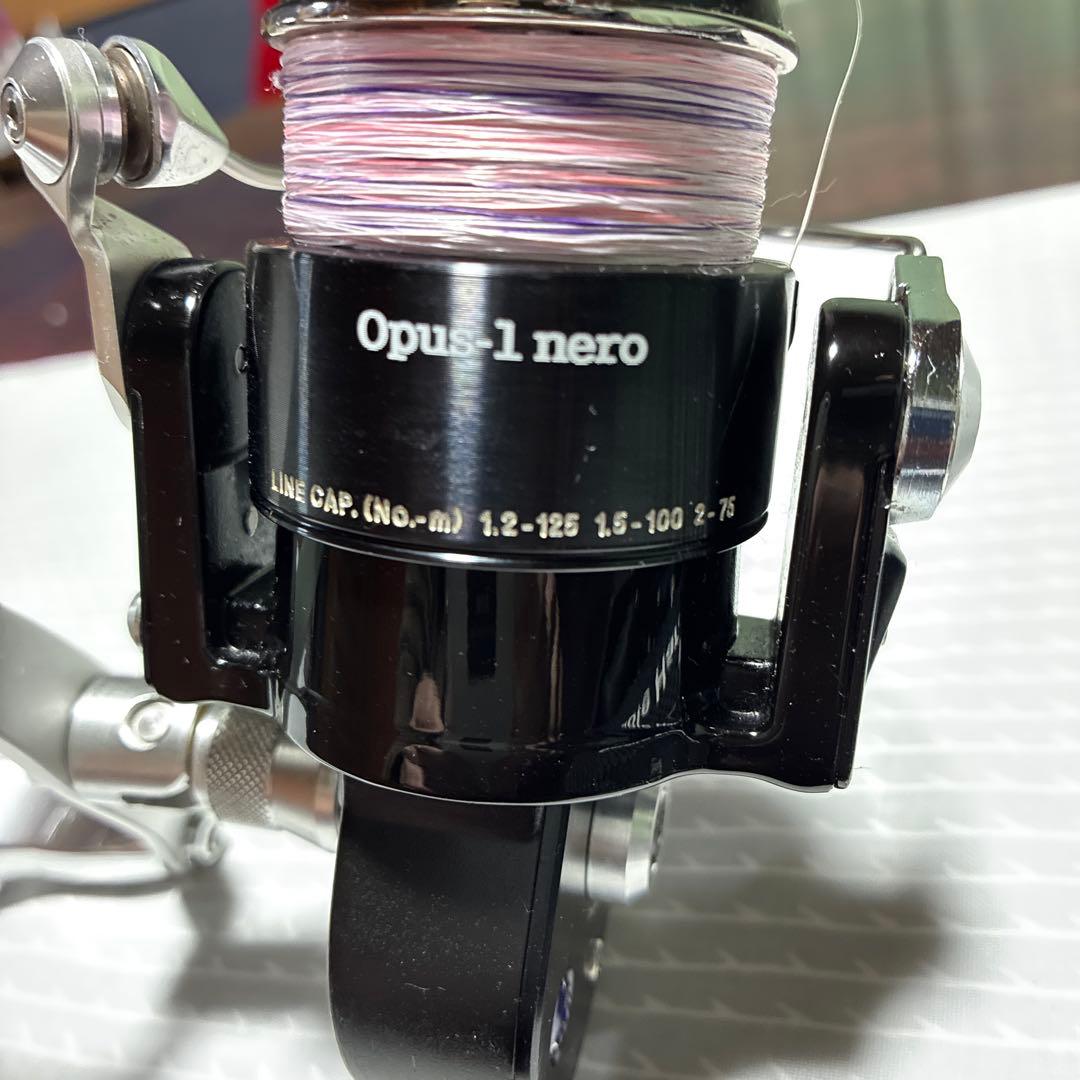 オーパス1 ネロ スピニングリール ダブルハンドルとオーパス1 の2点セット