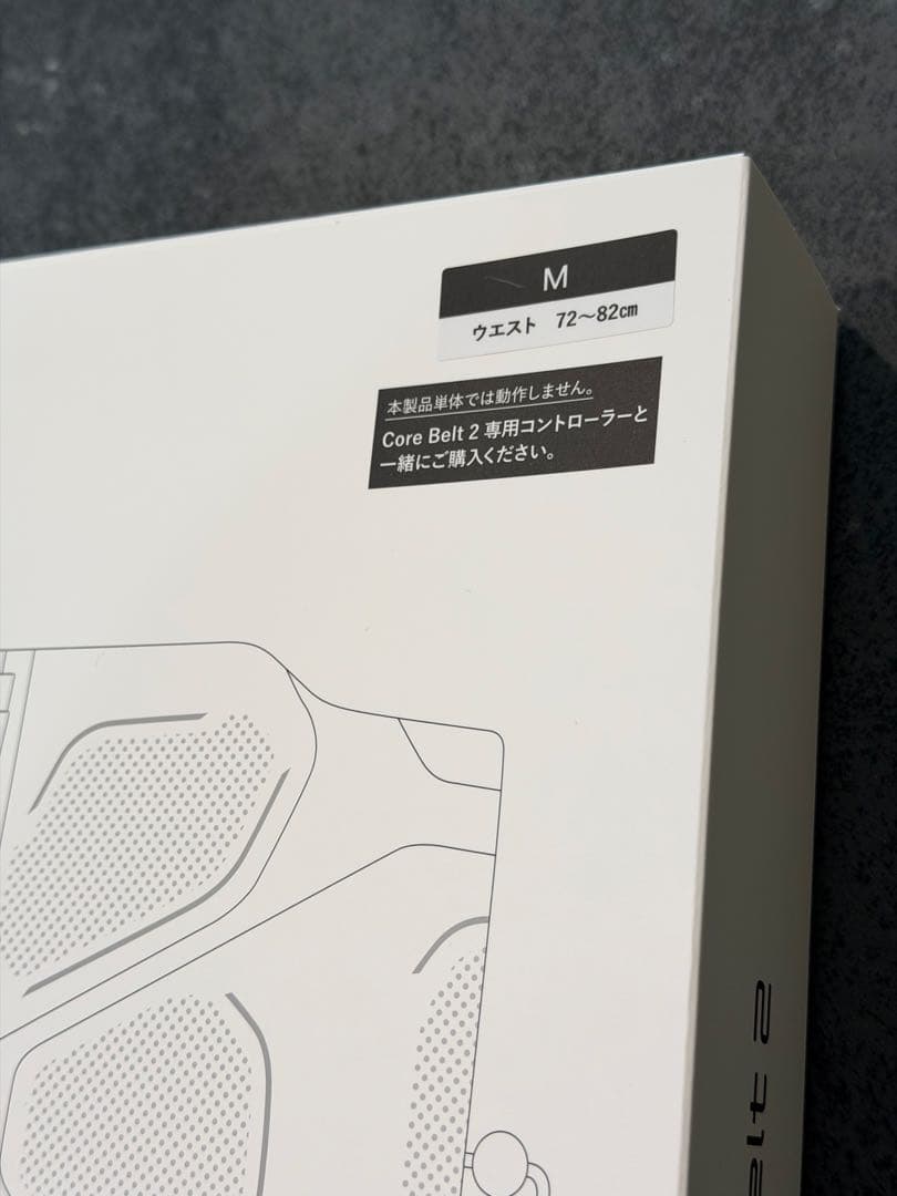 【美品】SIXPAD Core Belt 2(Mサイズ)コントローラー付