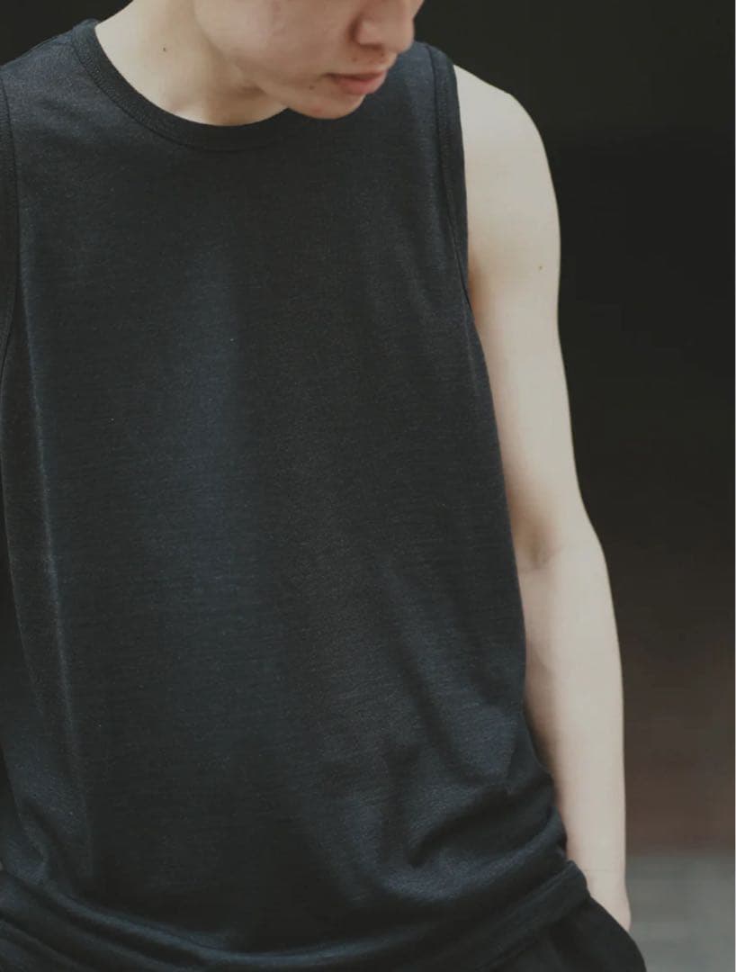 COMOLI (コモリ) サマーウール タンクトップ size2