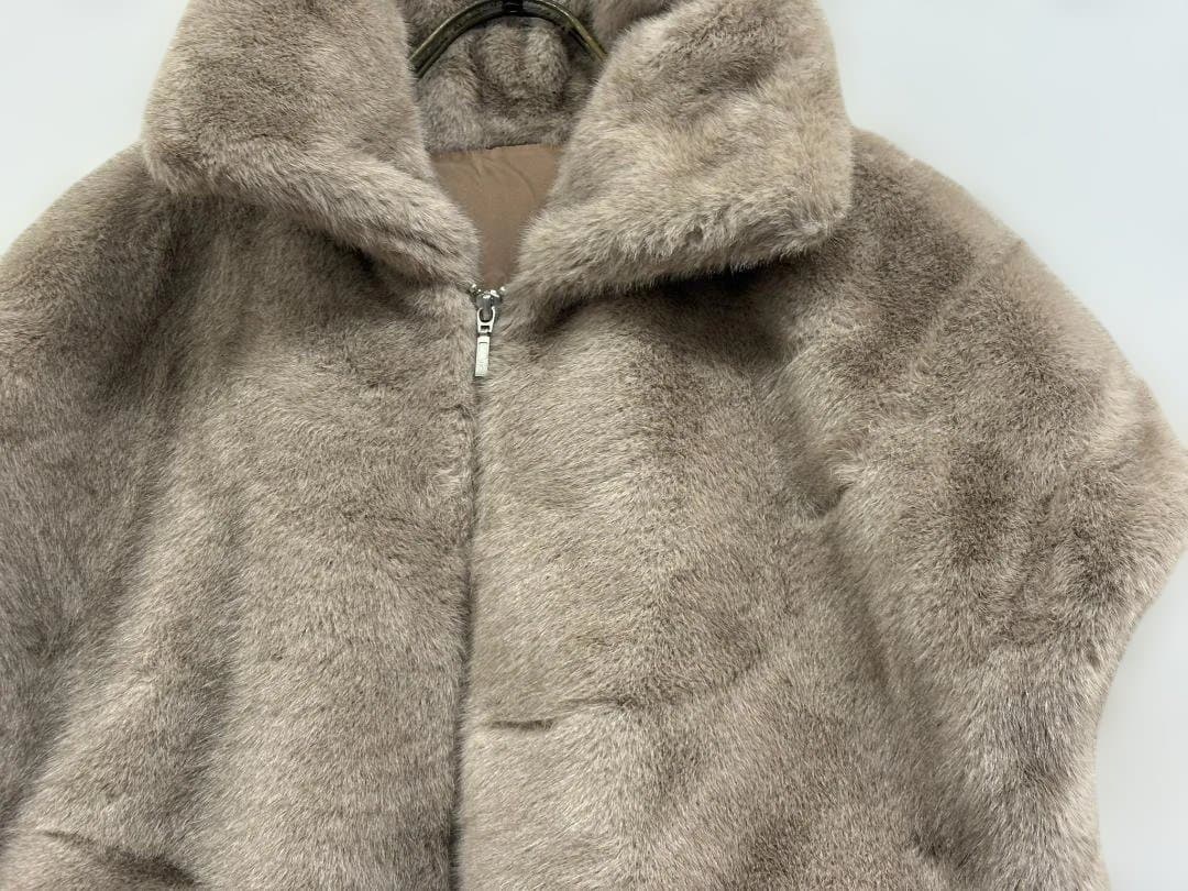 シードレイクSEADRAKEエコファーベスト★フェイクファーA25149