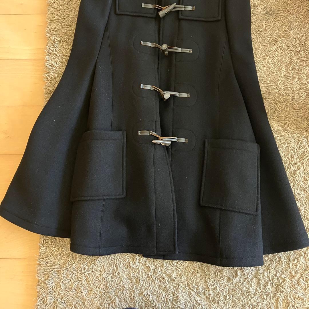 JUNYA WATANABE ジュンヤワタナベ ダッフルコートS ブラック