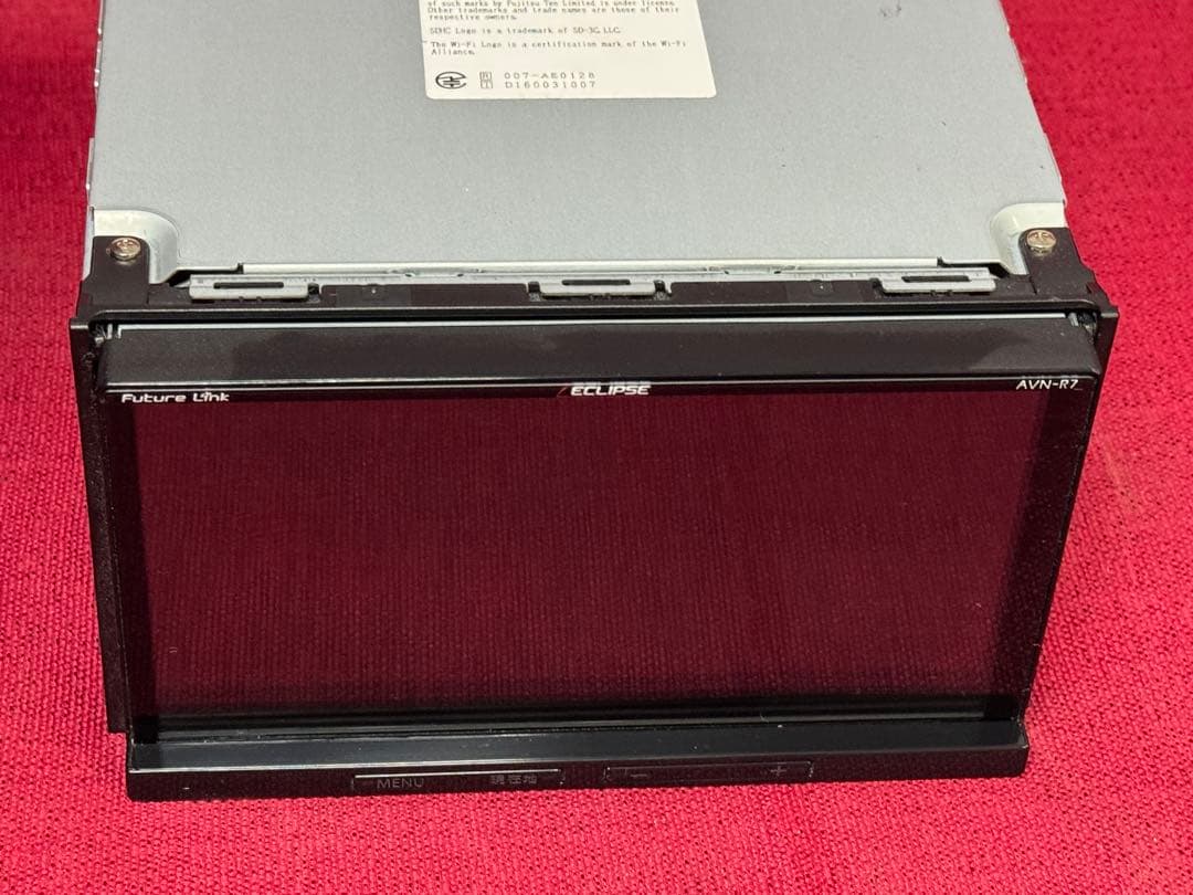 イクリプス AVN-R7 フルセグカーナビ DVD視聴可能