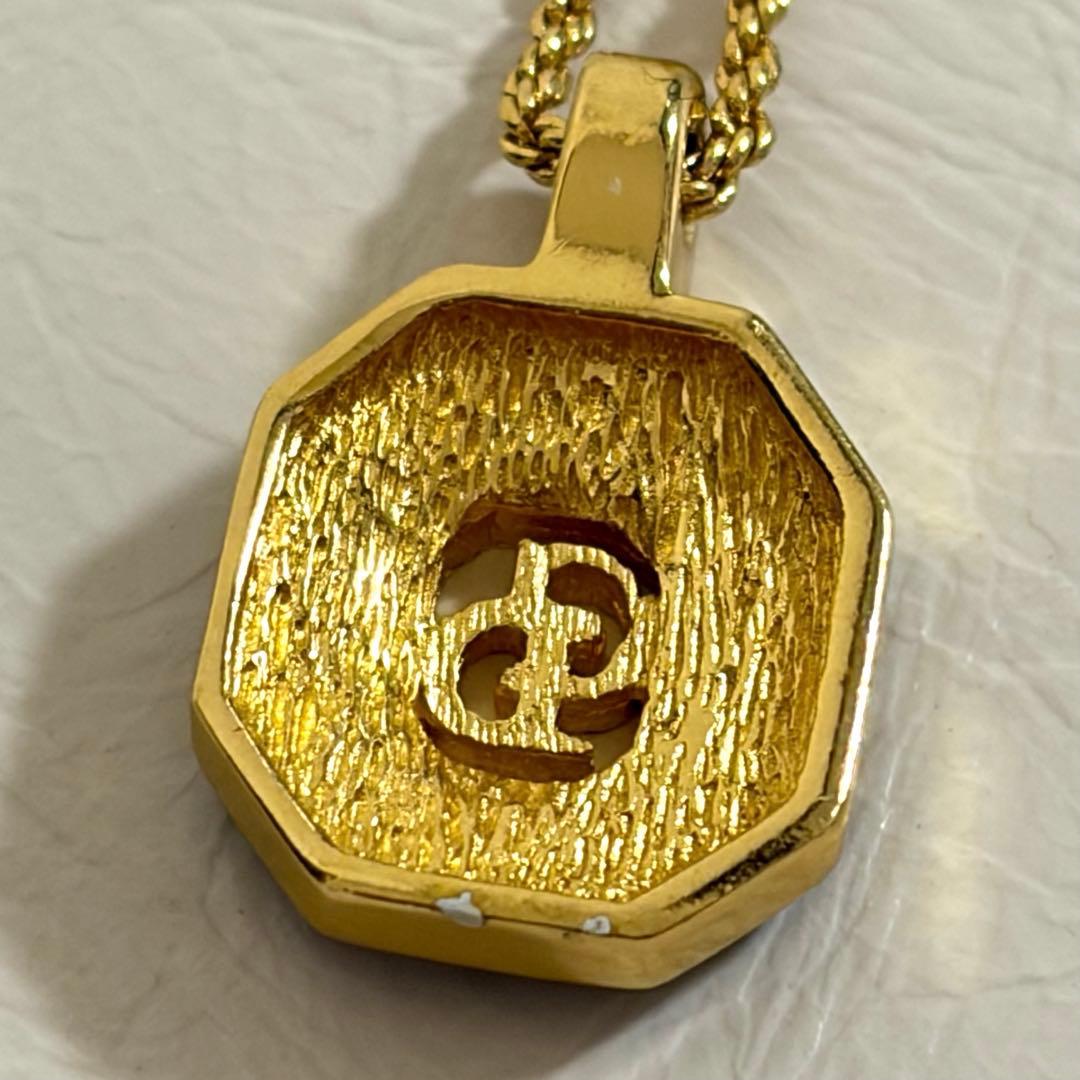 【希少】Christian Dior ディオール ロゴ　ネックレス　ヴィンテージ