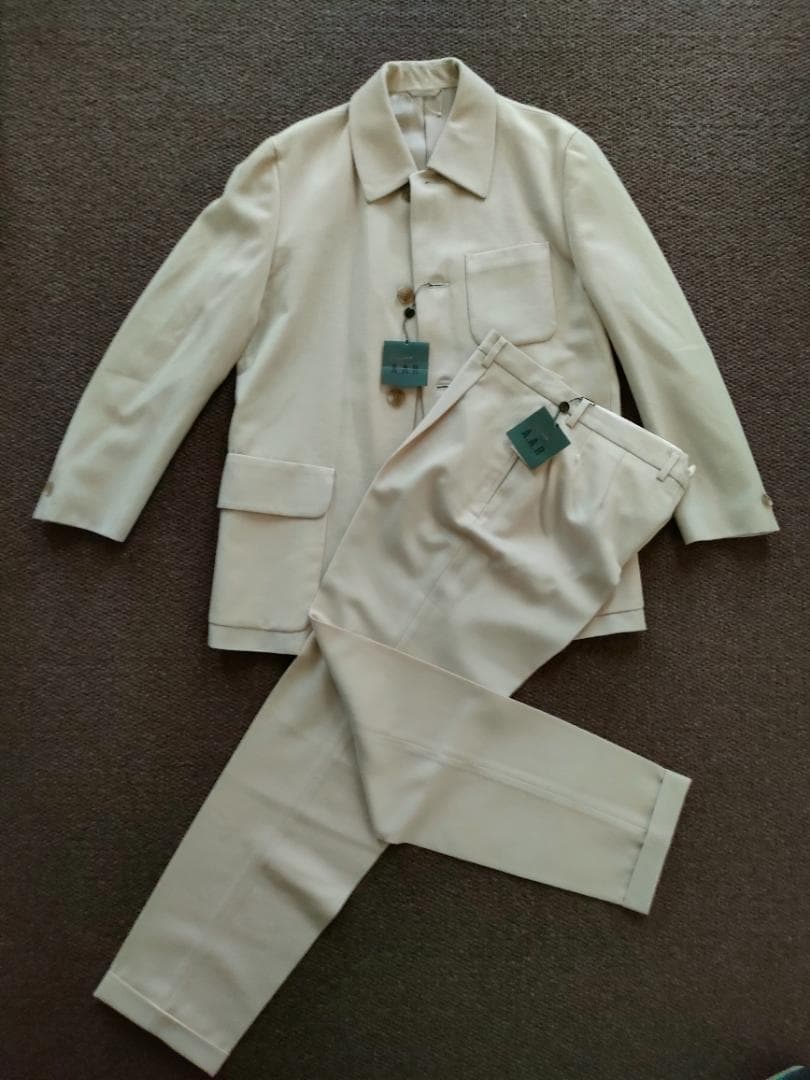 [Moying] A.A.R ヨウジ ヤマモト ダーバン製ジャケットパンツ