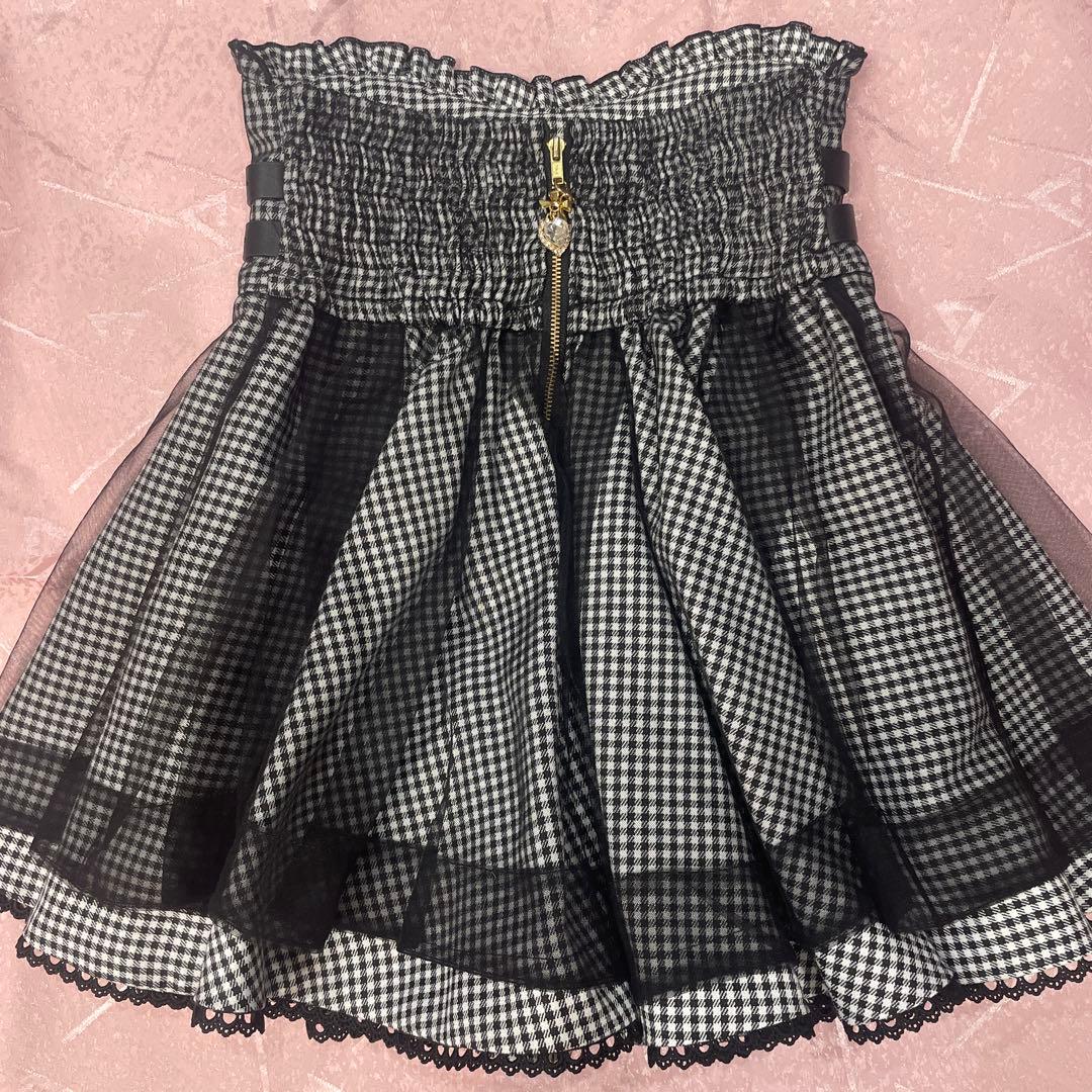 リズリサ　レースアップコルセットライクスカパン