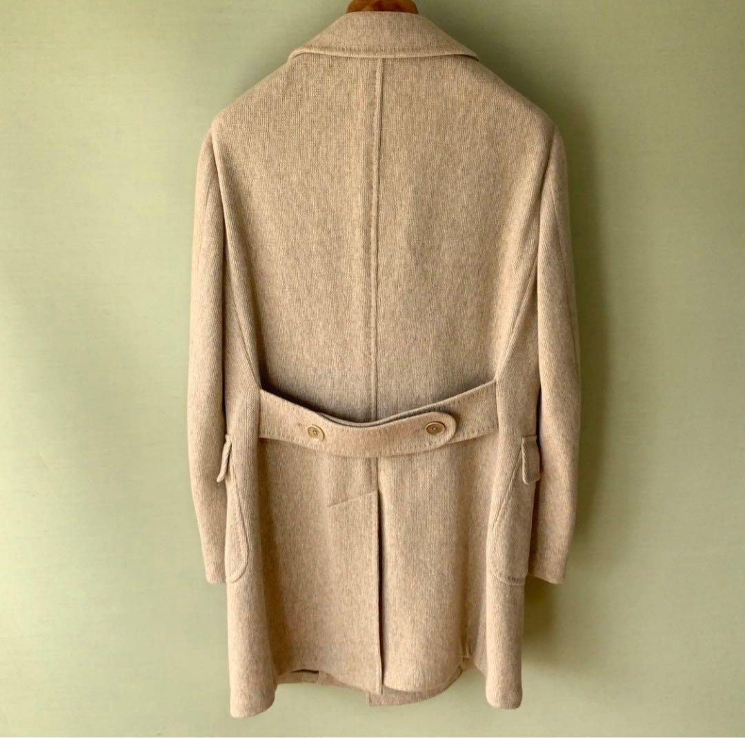 Brilla per il gustoダブルチェスターコート 46ウールカシミヤ