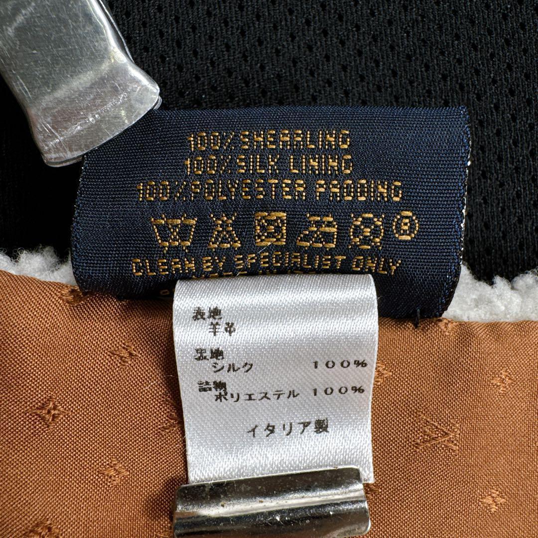 【美品】LOUIS VUITTON エシャルプ・シャーリング マフラー ムートン