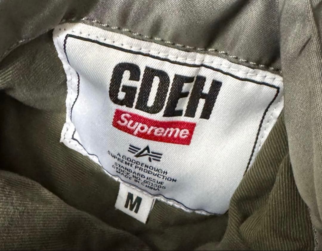 Supreme x GOODENOUGH ma1 Mサイズ