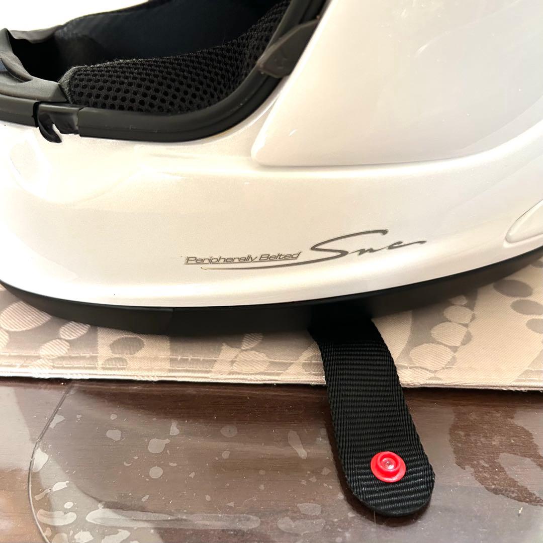 Arai RX-7 RR5 フルフェイスヘルメット グラスホワイト｜外装美品