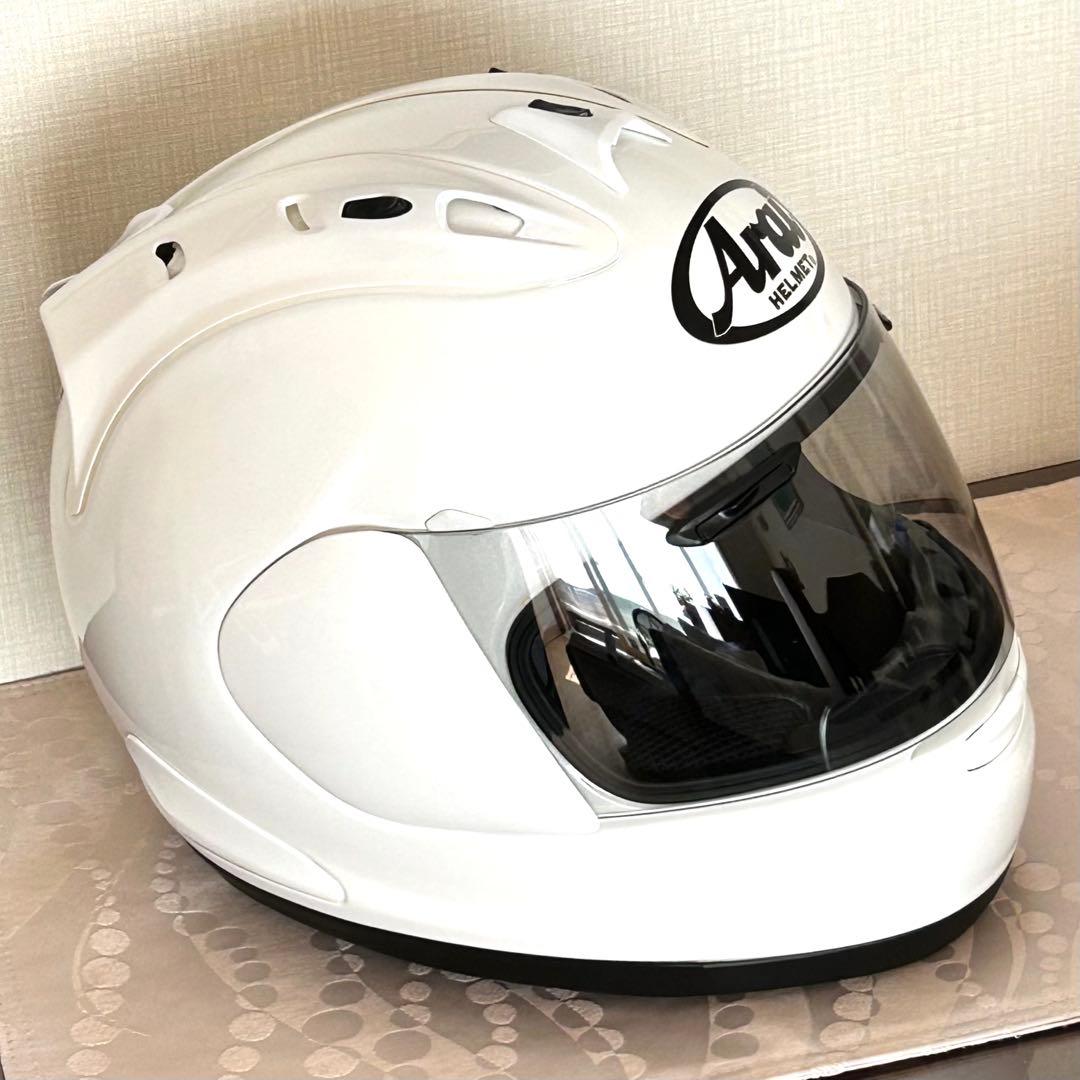 Arai RX-7 RR5 フルフェイスヘルメット グラスホワイト｜外装美品