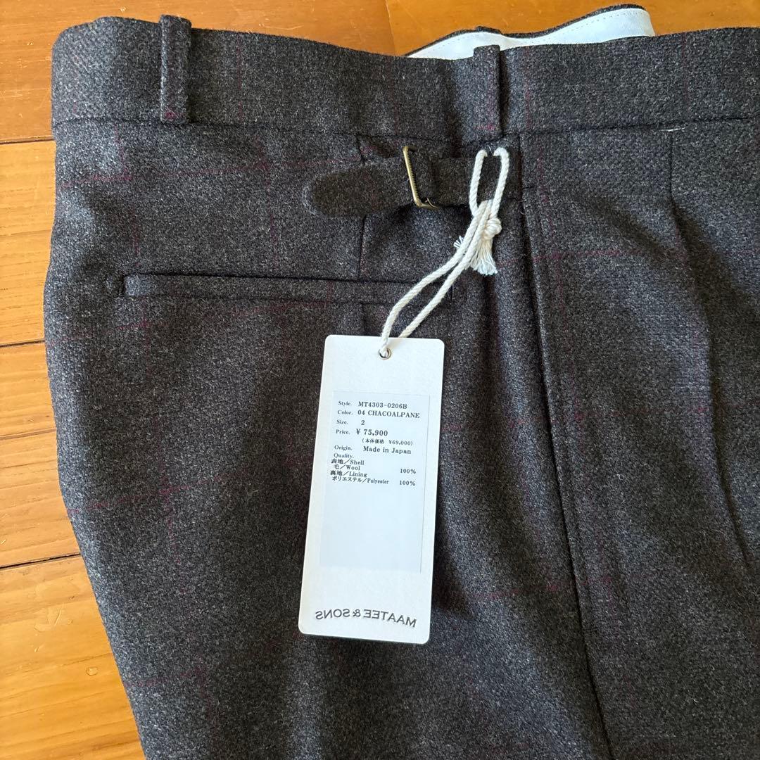 【未使用】MAATEE＆SONS JEFFERY TWEED レア