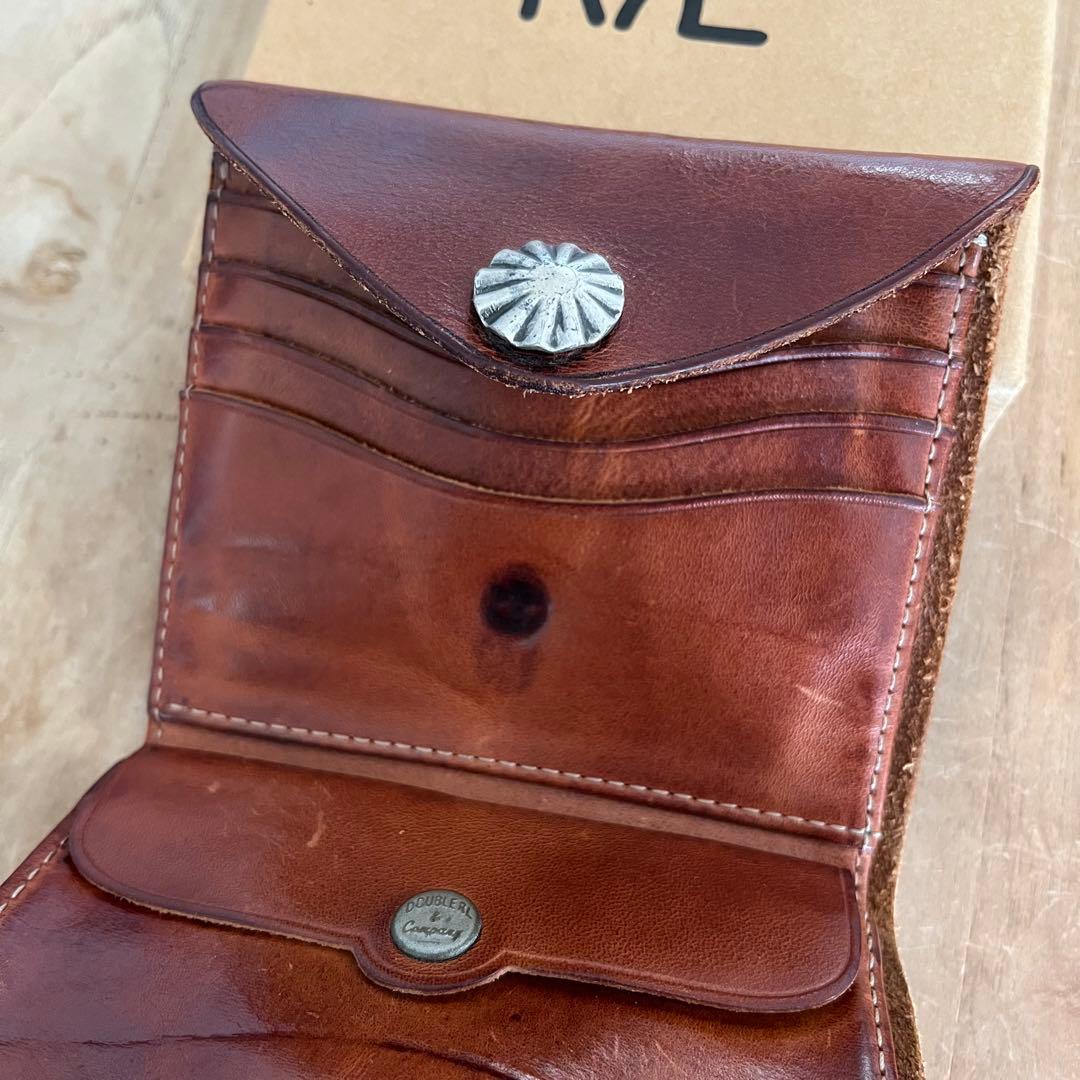 Ｆ*K様 RRL ダブルアールエル コンチョウォレット 牛革 レザー ブラウン