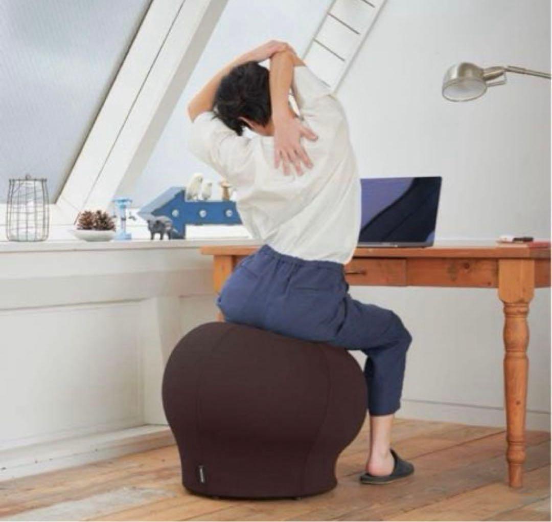 【新品未使用】MAROOMS マルームズ バランスボールチェア 体幹 ヨガ 椅子