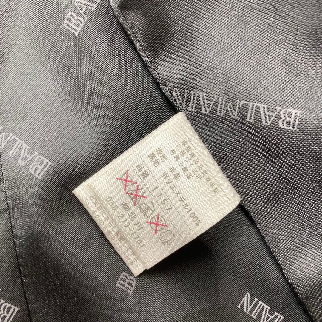 大きいサイズ2XL BALMAIN バルマン 羊革 ラムレザージャケット