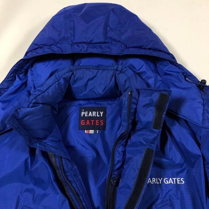 パーリーゲイツ◆ゴアテックス ダウンジャケット ブルー Lサイズ