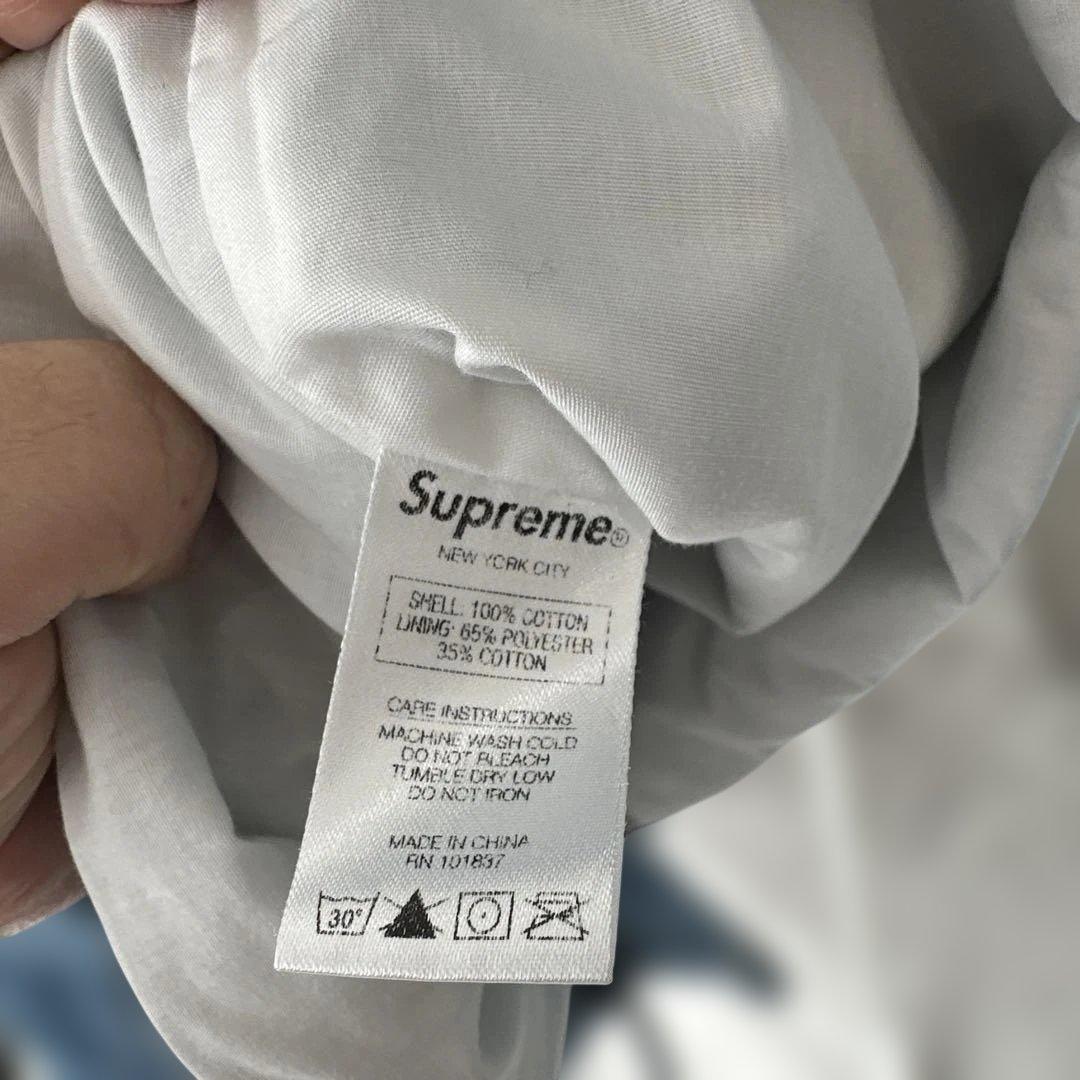 Supreme フード付きデニムジャケット S