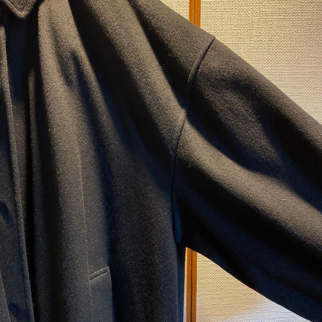 【専用です】イヴ・サンローラン　黒　ビッグ シルエット ウール コート