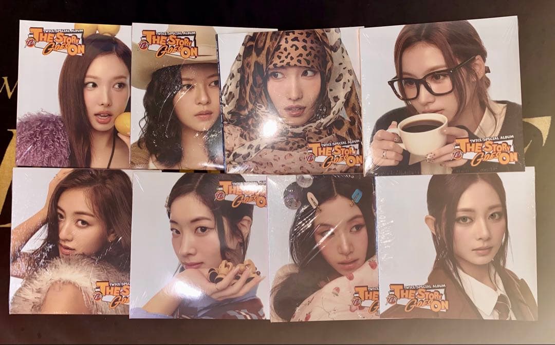 TWICE THE STORY GOES ON Cast Ver.8種セット☆