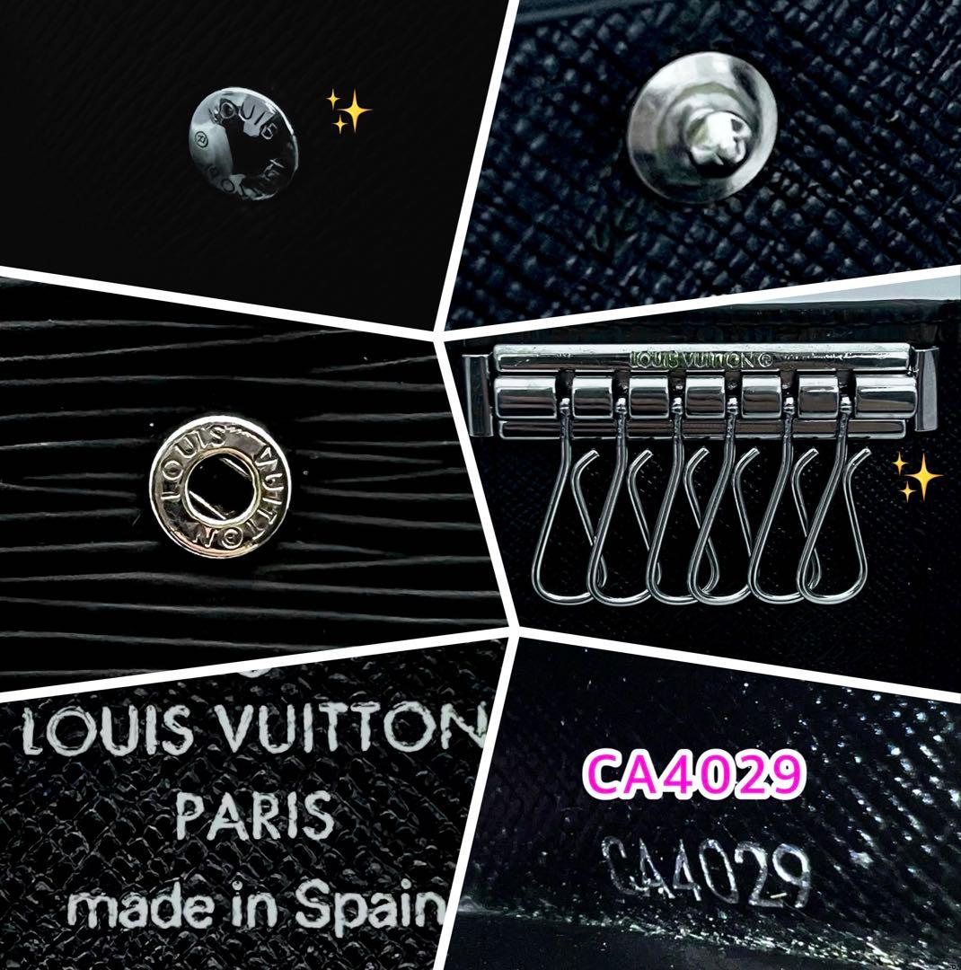 【超極SSS美品】ルイヴィトン◆エピ◆黒◆6連キーケース◆【赤字価格】