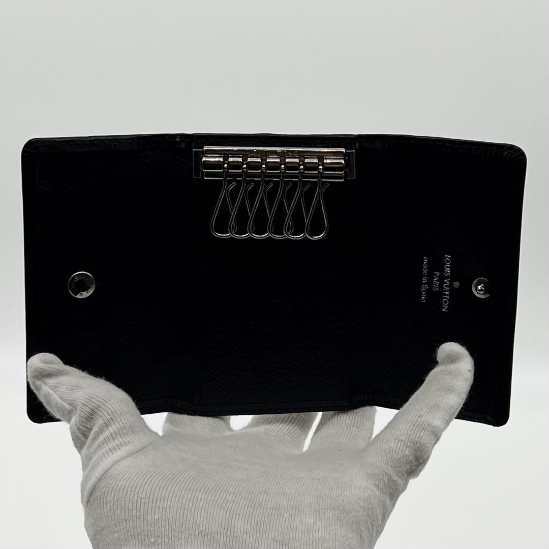 【超極SSS美品】ルイヴィトン◆エピ◆黒◆6連キーケース◆【赤字価格】