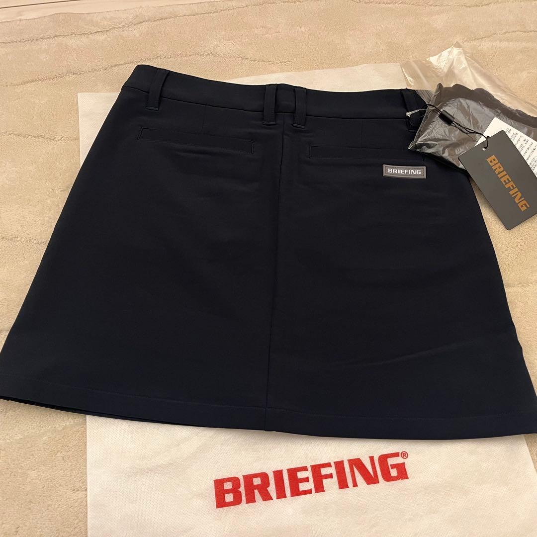 新品★22,000円 BRIEFING 定番ベーシックスカート ネイビーM