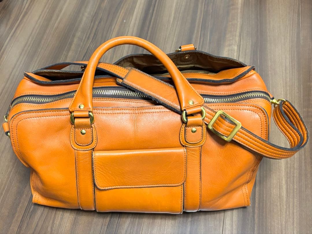 PORTER レザーボストンバッグ