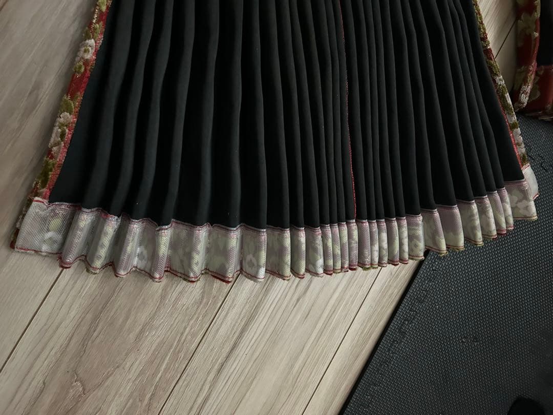 金華山　花籠　ラウンドカーテン　フロントカーテンセット