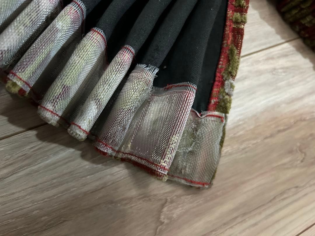 金華山　花籠　ラウンドカーテン　フロントカーテンセット