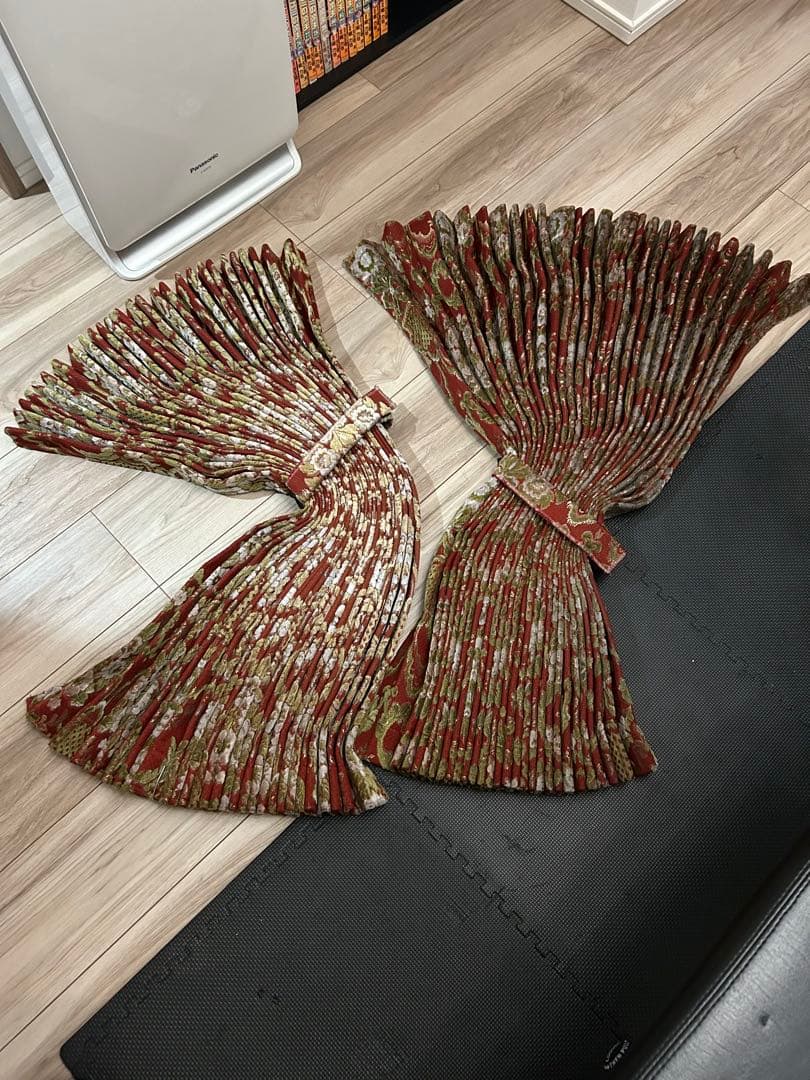 金華山　花籠　ラウンドカーテン　フロントカーテンセット