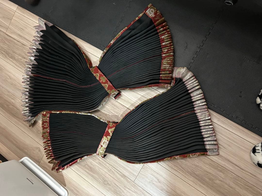 金華山　花籠　ラウンドカーテン　フロントカーテンセット