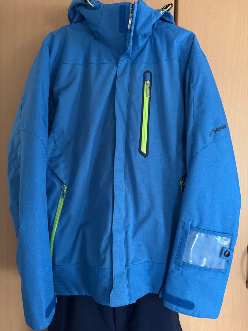 【美品】Phenix スキーウェアセット 青と紺