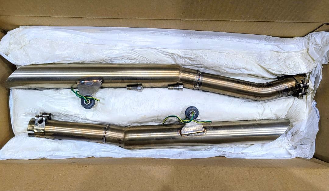 K*R様 トライアンフ　スクランブラー900 スリップオン マフラー \