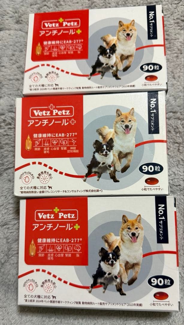 アンチノールプラス90粒×3