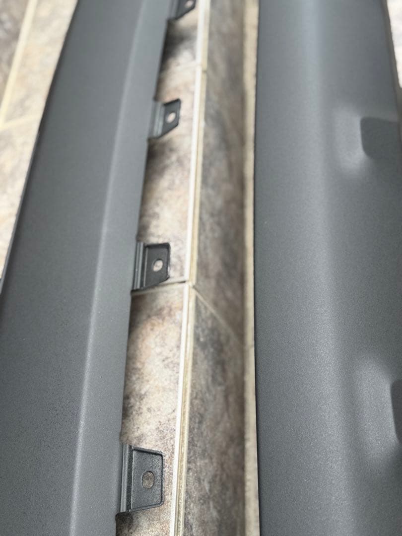 ① デリカd5 グリル　リア　ロアバンパー　フルセット　ラプターライナー塗装