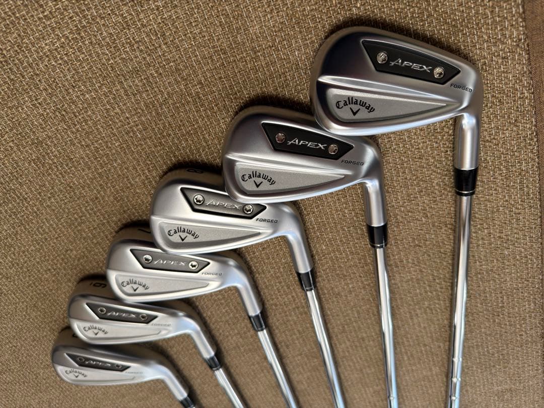 【ほぼ新品】Callaway APEX Ai300 アイアンセット6本セット