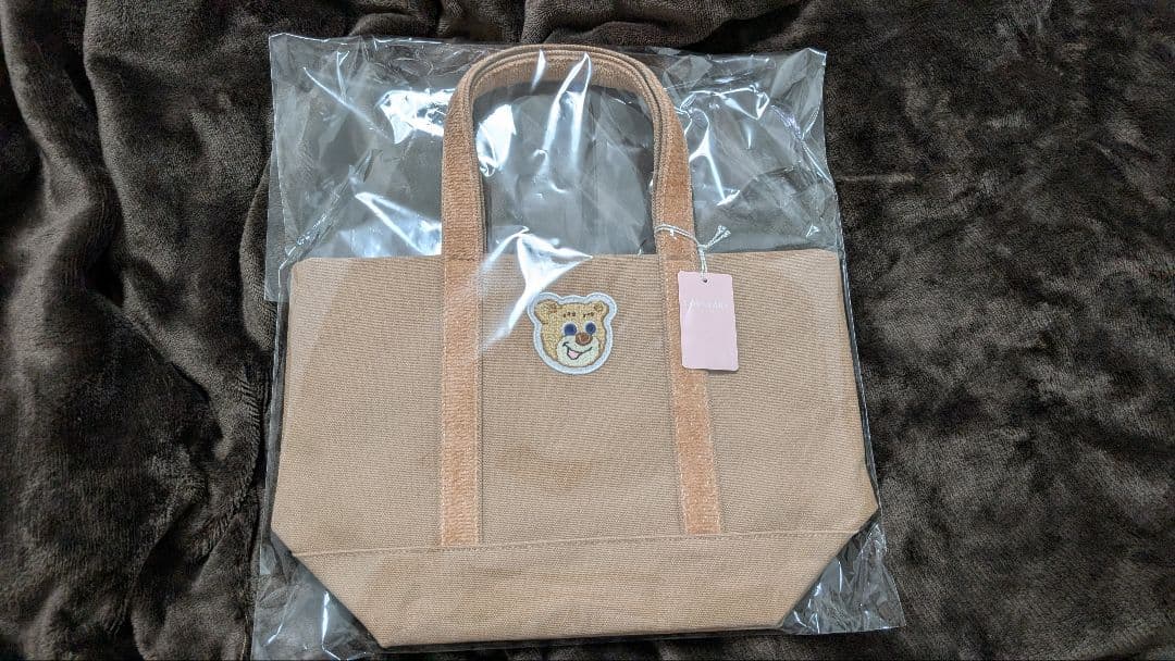 FEILER ラブラリーバイフェイラー オールドテディ ワッペントートバッグ